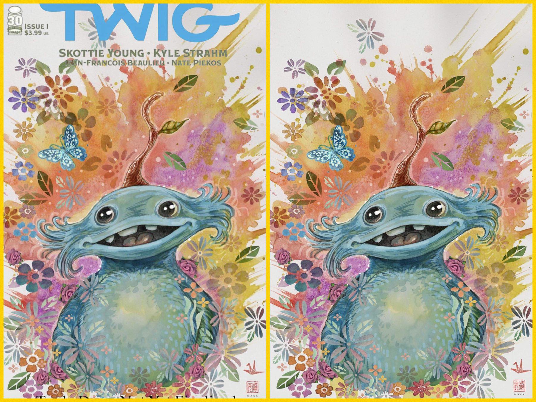 05/04/2022 TWIG #1 DAVID MACK EXCLUSIVE VARIANT OPTIONS