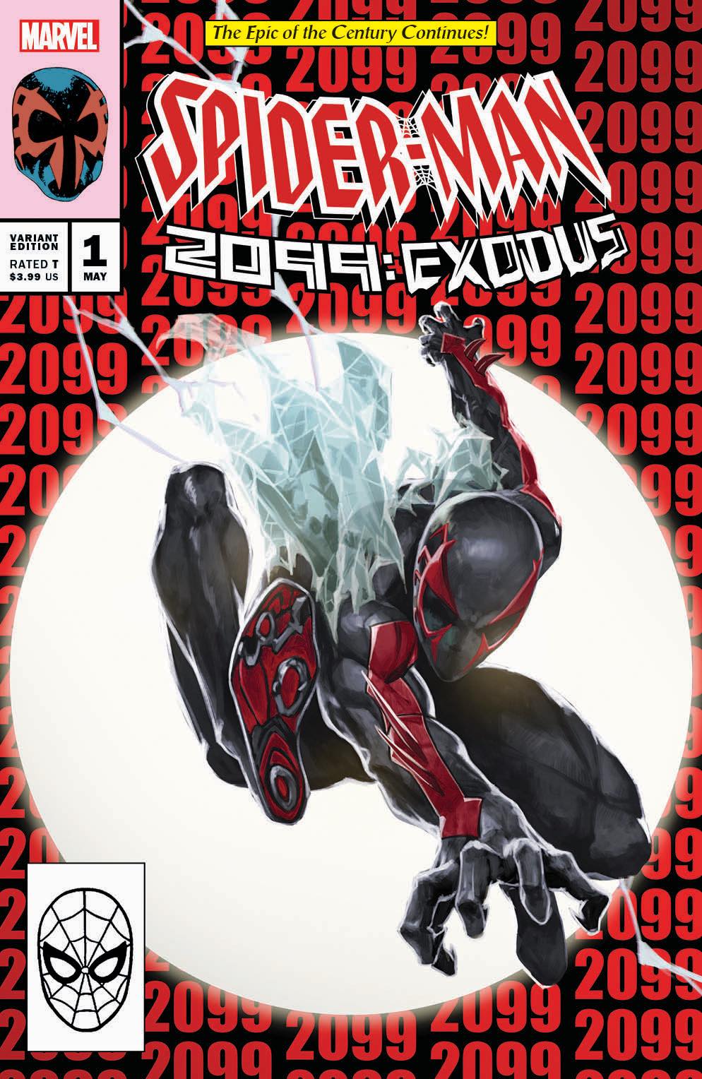SPIDER-MAN 2099 EXODUS ULTIMATE VIRGIN VARIANT BUNDLE W/FREE CONVENTION EXCLUSIVE VARIANTS