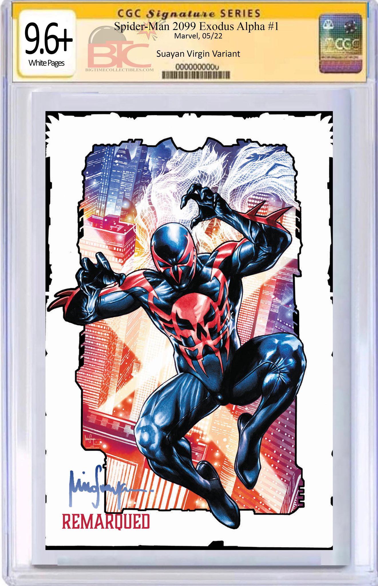 SPIDER-MAN 2099: EXODUS ALPHA #1 MICO SUAYAN EXCLUSIVE HOMAGE VARIANT OPTIONS
