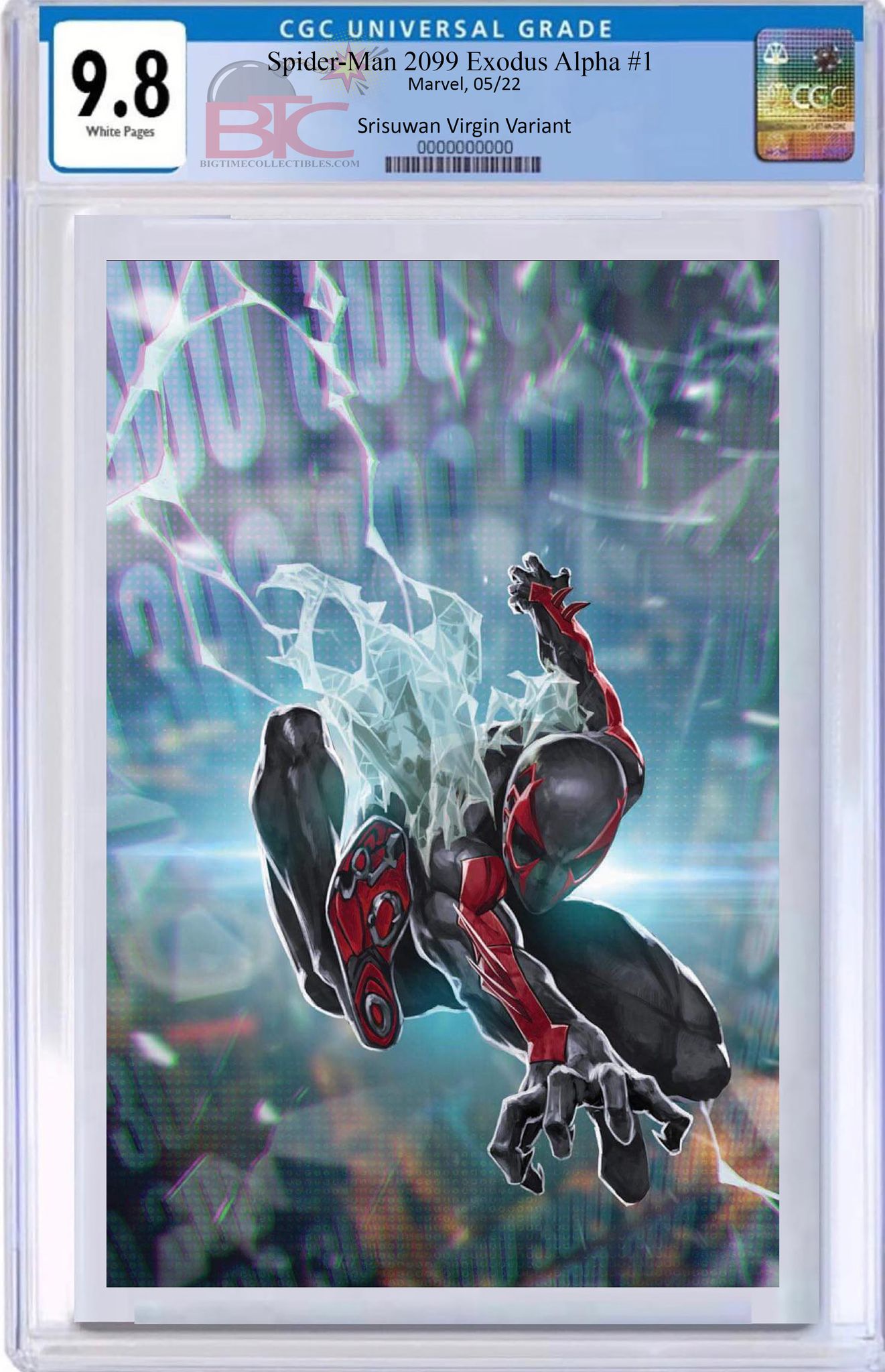 05/25/2022 SPIDER-MAN 2099: EXODUS #1 SKAN SRISUWAN EXCLUSIVE HOMAGE VARIANT OPTIONS (M1)