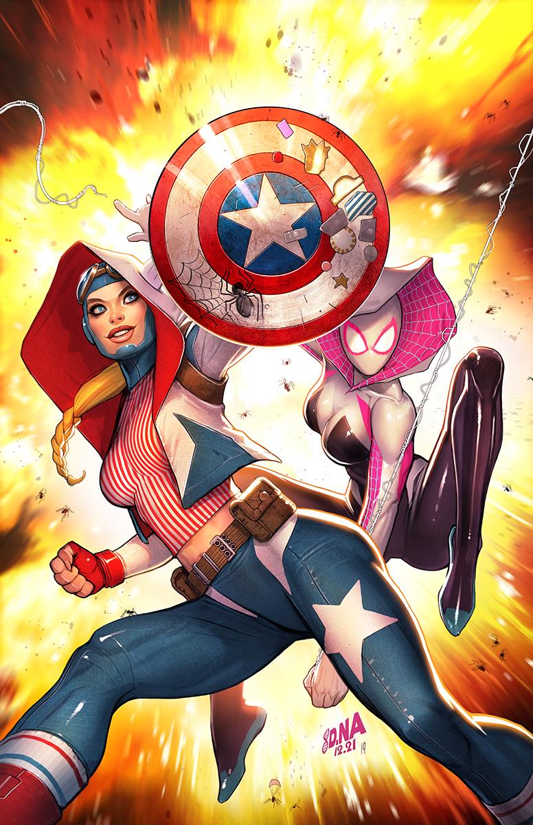 06/15/2022 SPIDER-GWEN: GWENVERSE 3 DAVID NAKAYAMA EXCLUSIVE VIRGIN VARIANT