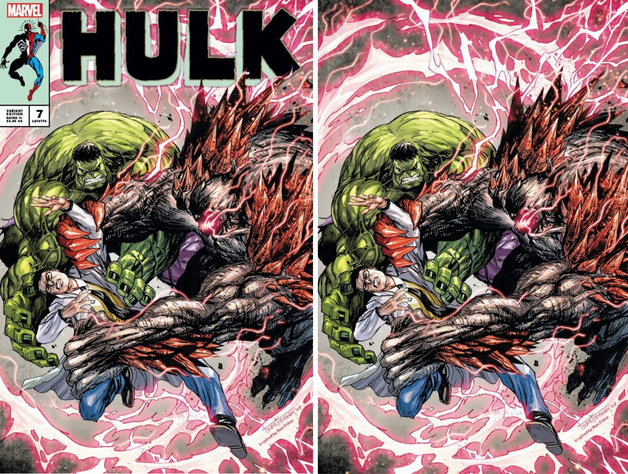 HULK 7 TYLER KIRKHAM EXCLUSIVE HOMAGE VARIANT OPTIONS (M2)(M3)