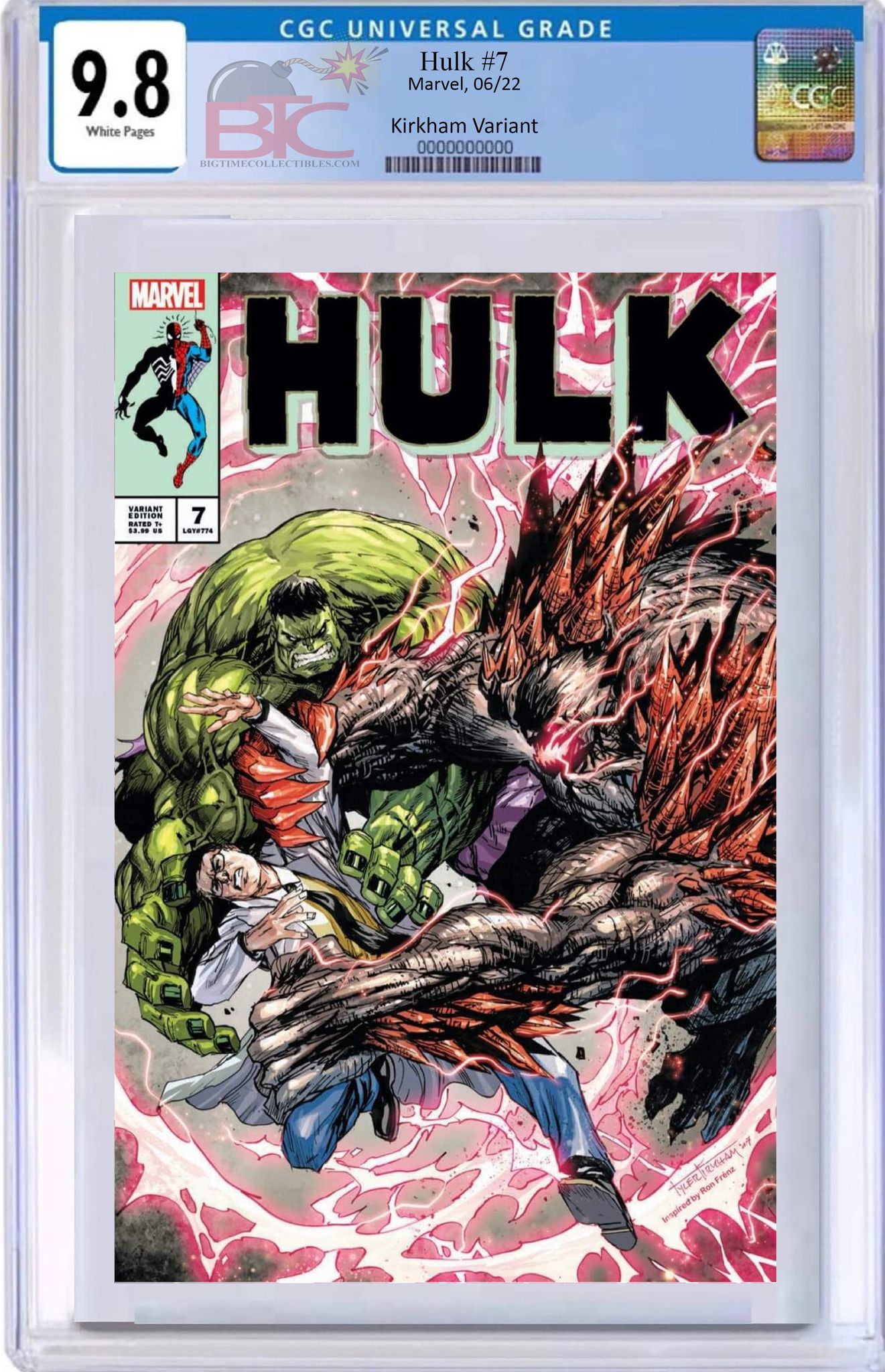 HULK 7 TYLER KIRKHAM EXCLUSIVE HOMAGE VARIANT OPTIONS (M2)(M3)