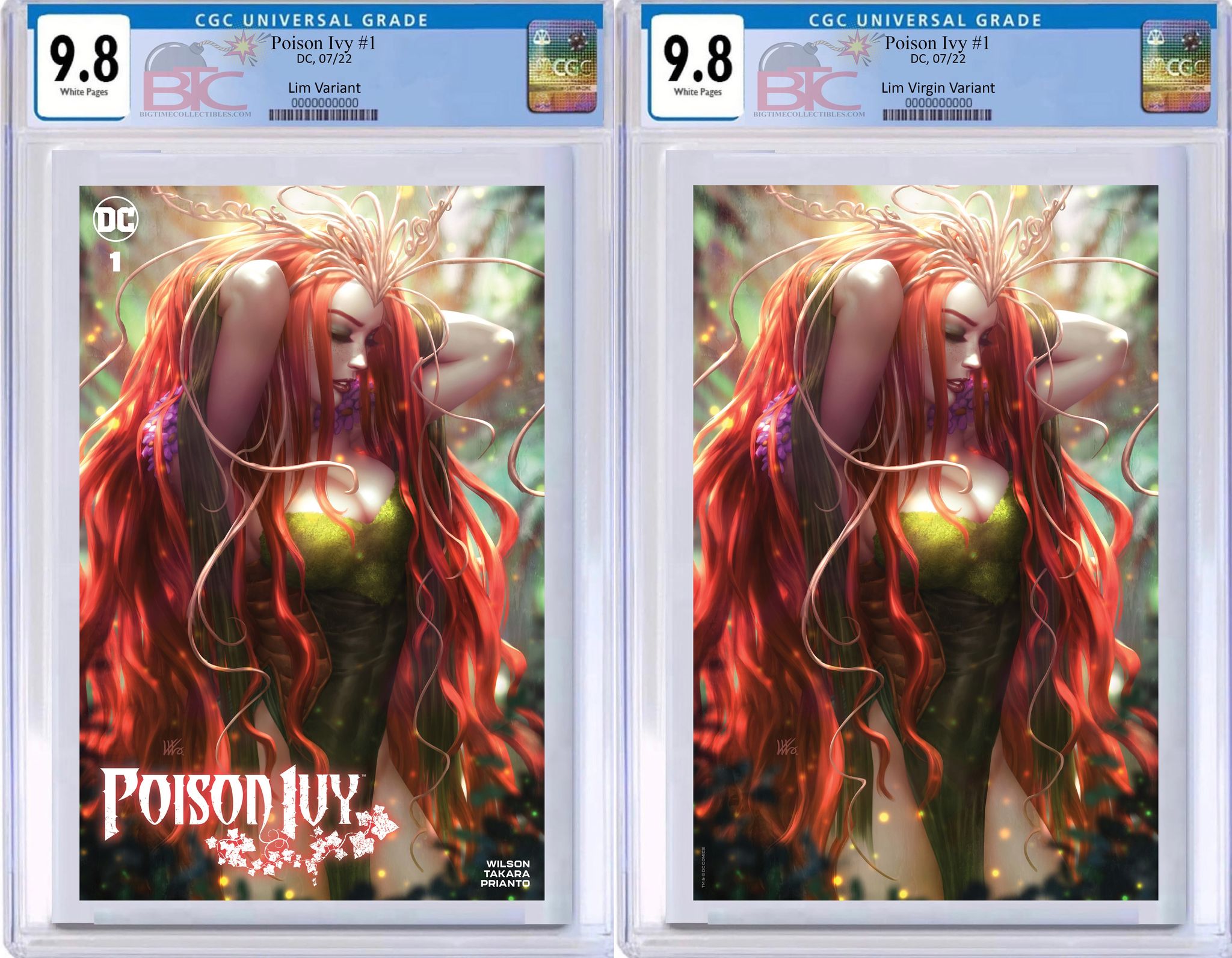 POISON IVY #1 KENDRICK "KUNKKA" LIM EXCLUSIVE VARIANT OPTIONS