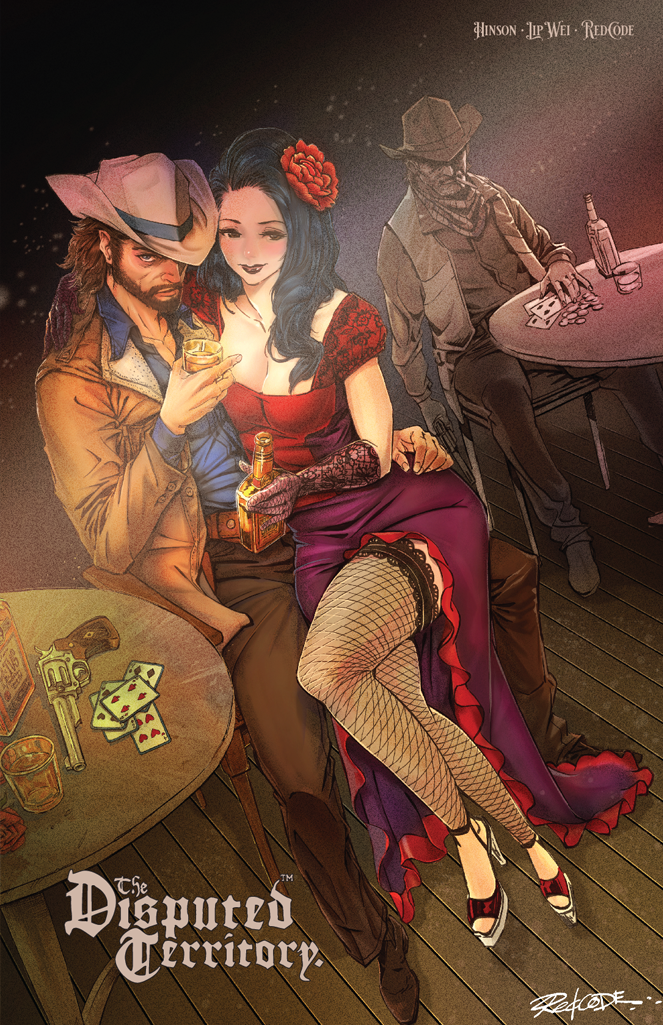 The Disputed Territory #1 Red Code Cover