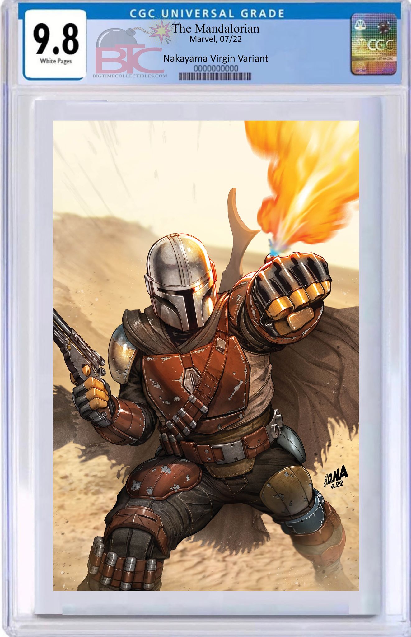 07/13/2022 STAR WARS THE MANDALORIAN 1 DAVID NAKAYAMA EXCLUSIVE VARIANT OPTIONS (M20)