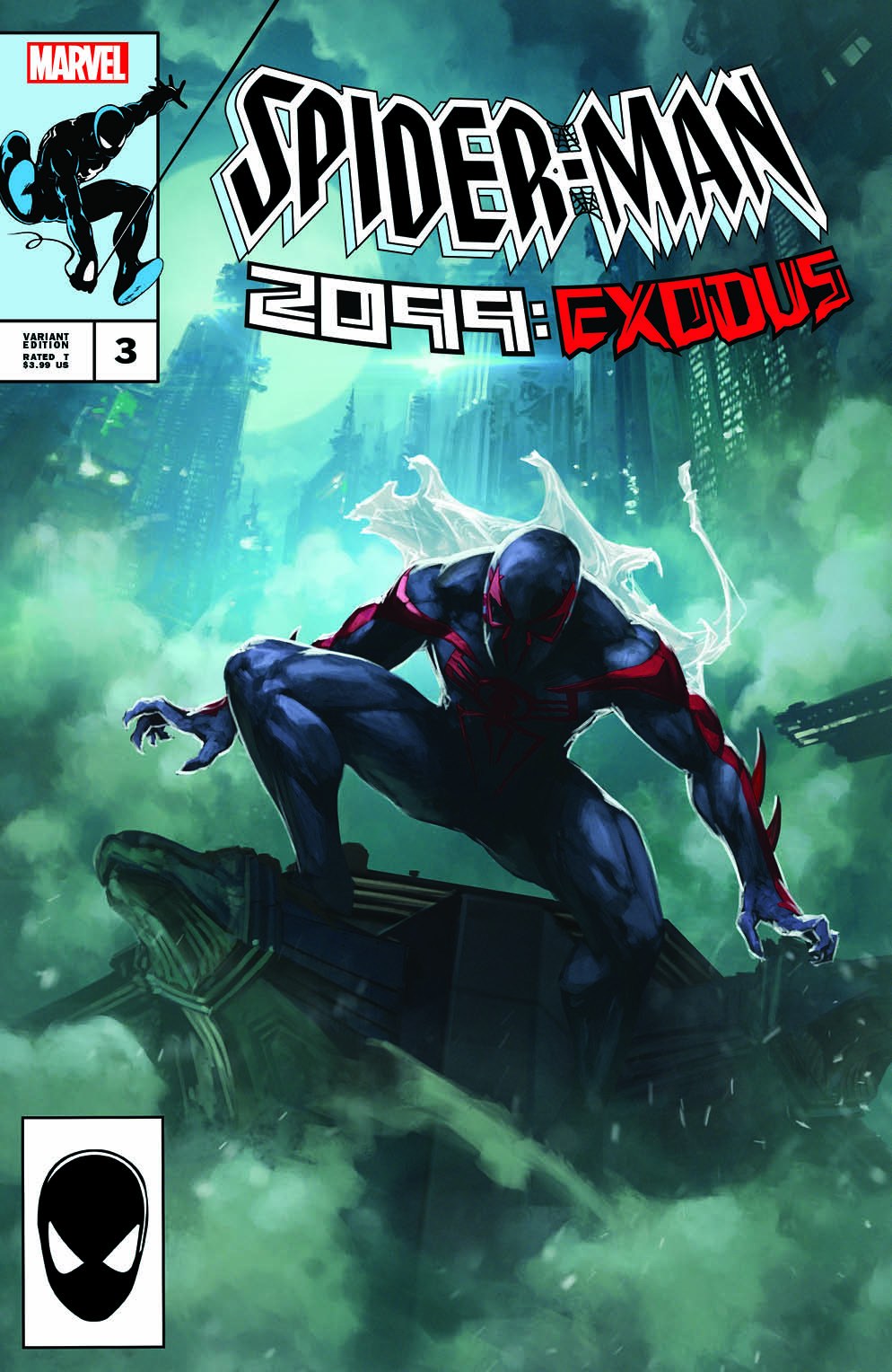 SPIDER-MAN 2099 EXODUS ULTIMATE TRADE DRESS BUNDLE W/FREE MICO SUAYAN CONVENTION EXCLUSIVE VARIANT