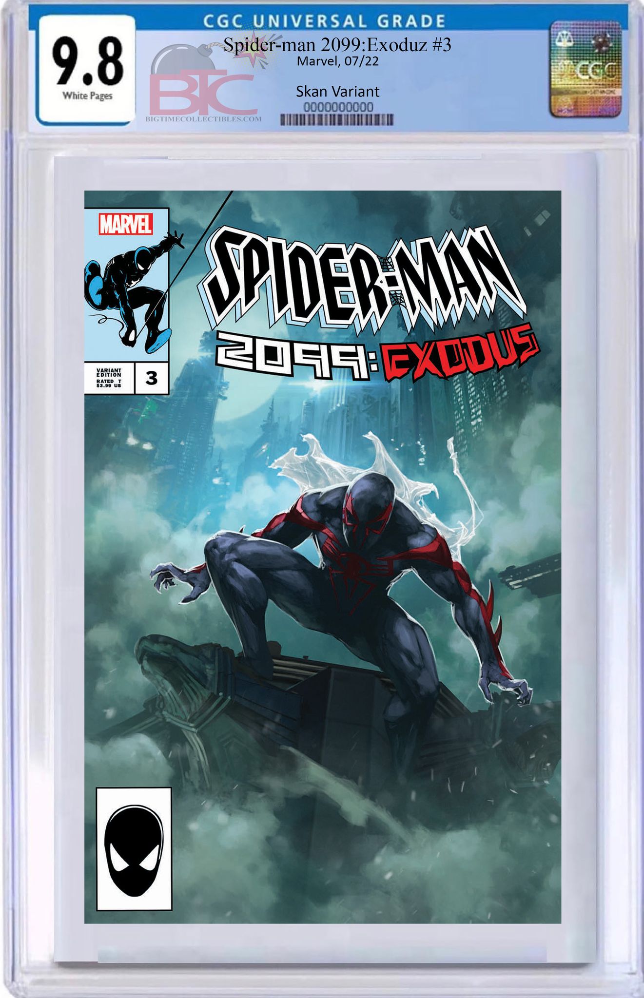 06/29/2022 SPIDER-MAN 2099 EXODUS #3 SKAN SRISUWAN EXCLUSIVE VARIANT OPTIONS (M1)