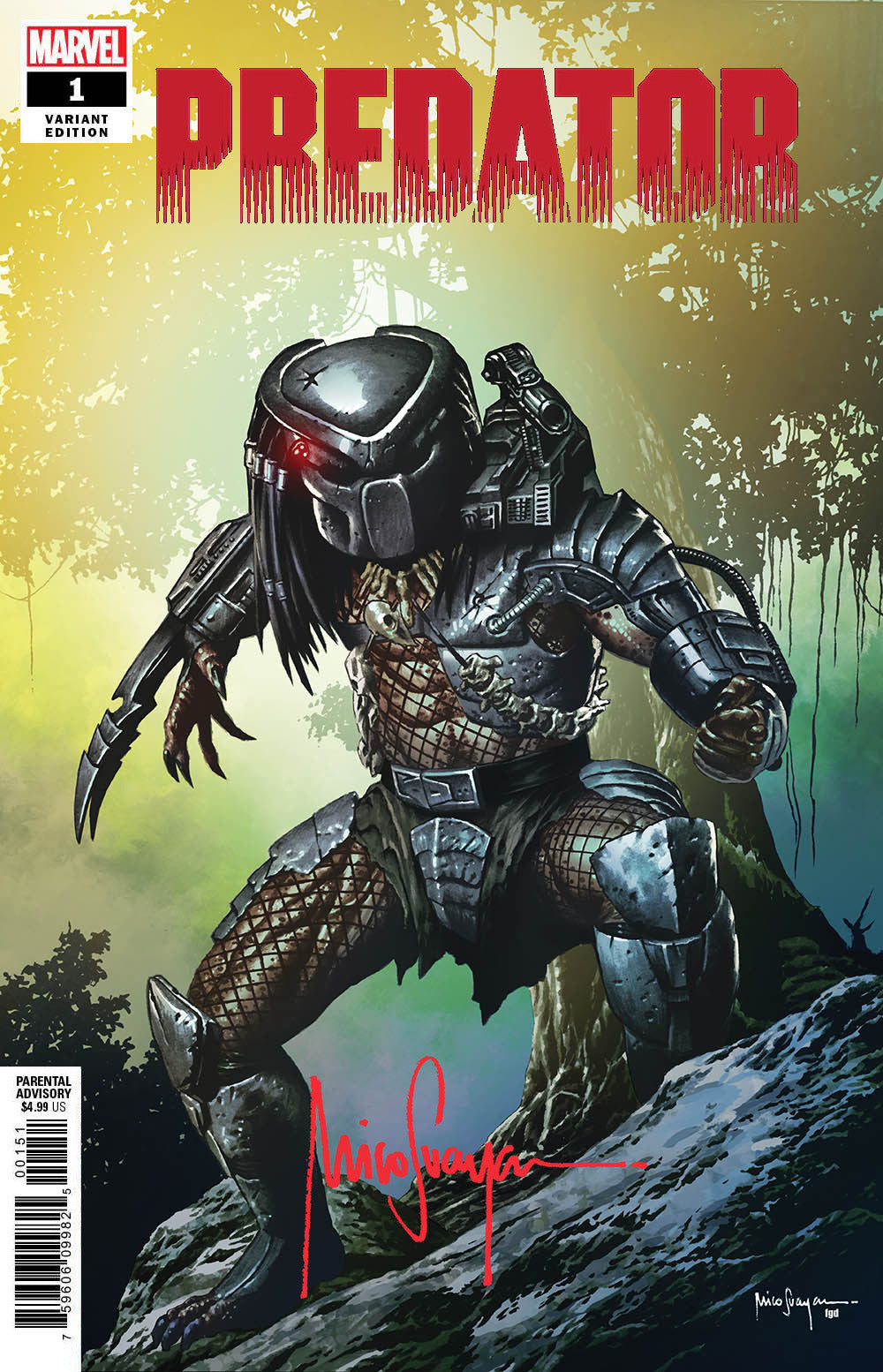 PREDATOR 1 MICO SUAYAN EXCLUSIVE VARIANT RAW COPY OPTIONS