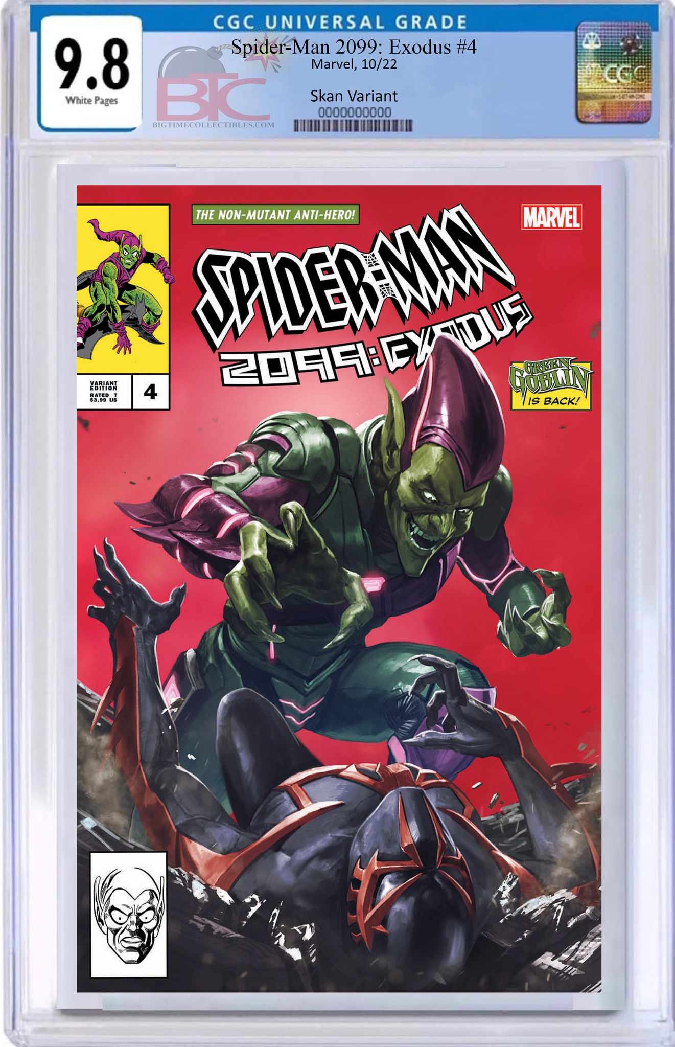 07/13/2022 SPIDER-MAN 2099 EXODUS #4 SKAN SRISUWAN EXCLUSIVE HOMAGE VARIANT OPTIONS (M1)