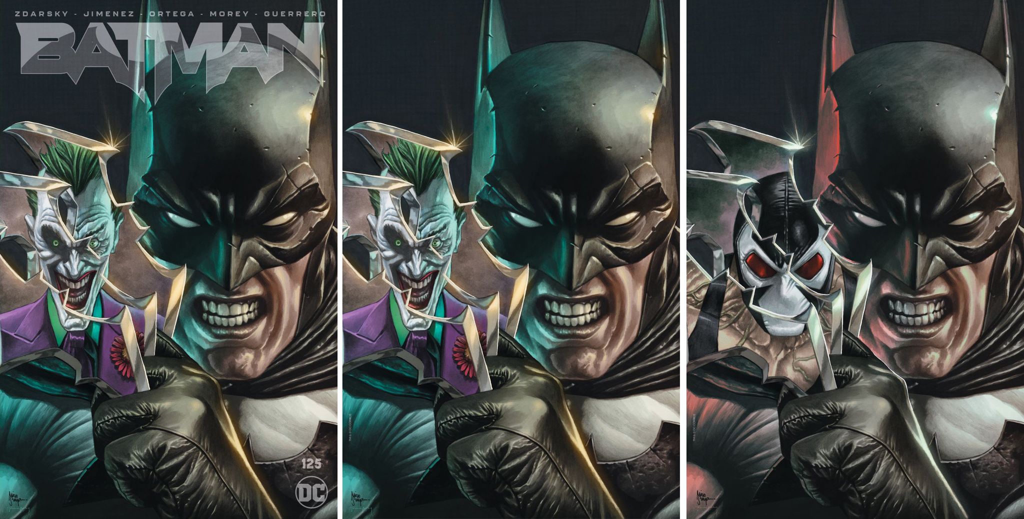 BATMAN #125 MICO SUAYAN EXCLUSIVE RAW COPY OPTIONS (D1)