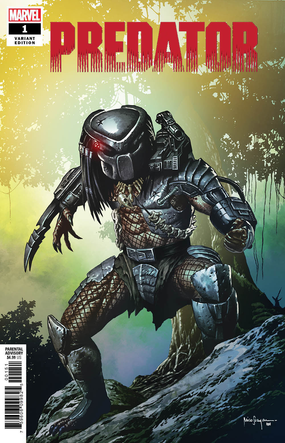 PREDATOR 1 MICO SUAYAN EXCLUSIVE VARIANT RAW COPY OPTIONS