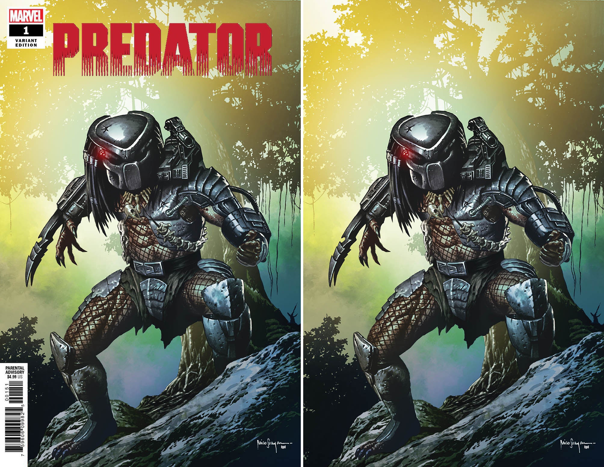 PREDATOR 1 MICO SUAYAN EXCLUSIVE VARIANT RAW COPY OPTIONS
