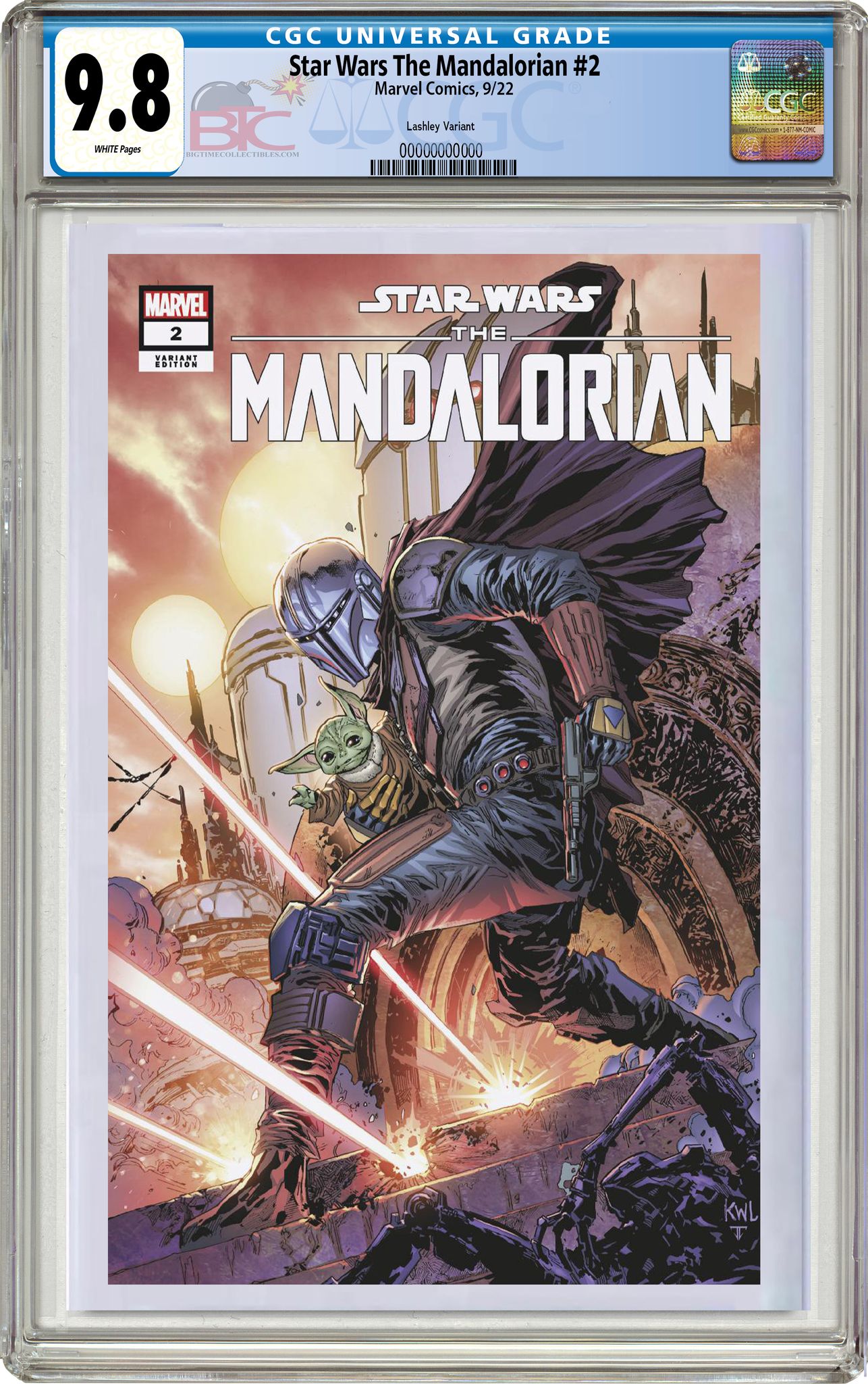 08/17/2022 STAR WARS MANDALORIAN #2 KEN LASHLEY EXCLUSIVE VARIANT OPTIONS (M20)