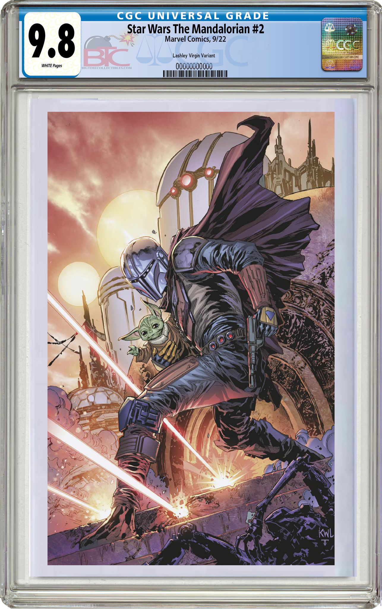 08/17/2022 STAR WARS MANDALORIAN #2 KEN LASHLEY EXCLUSIVE VARIANT OPTIONS (M20)