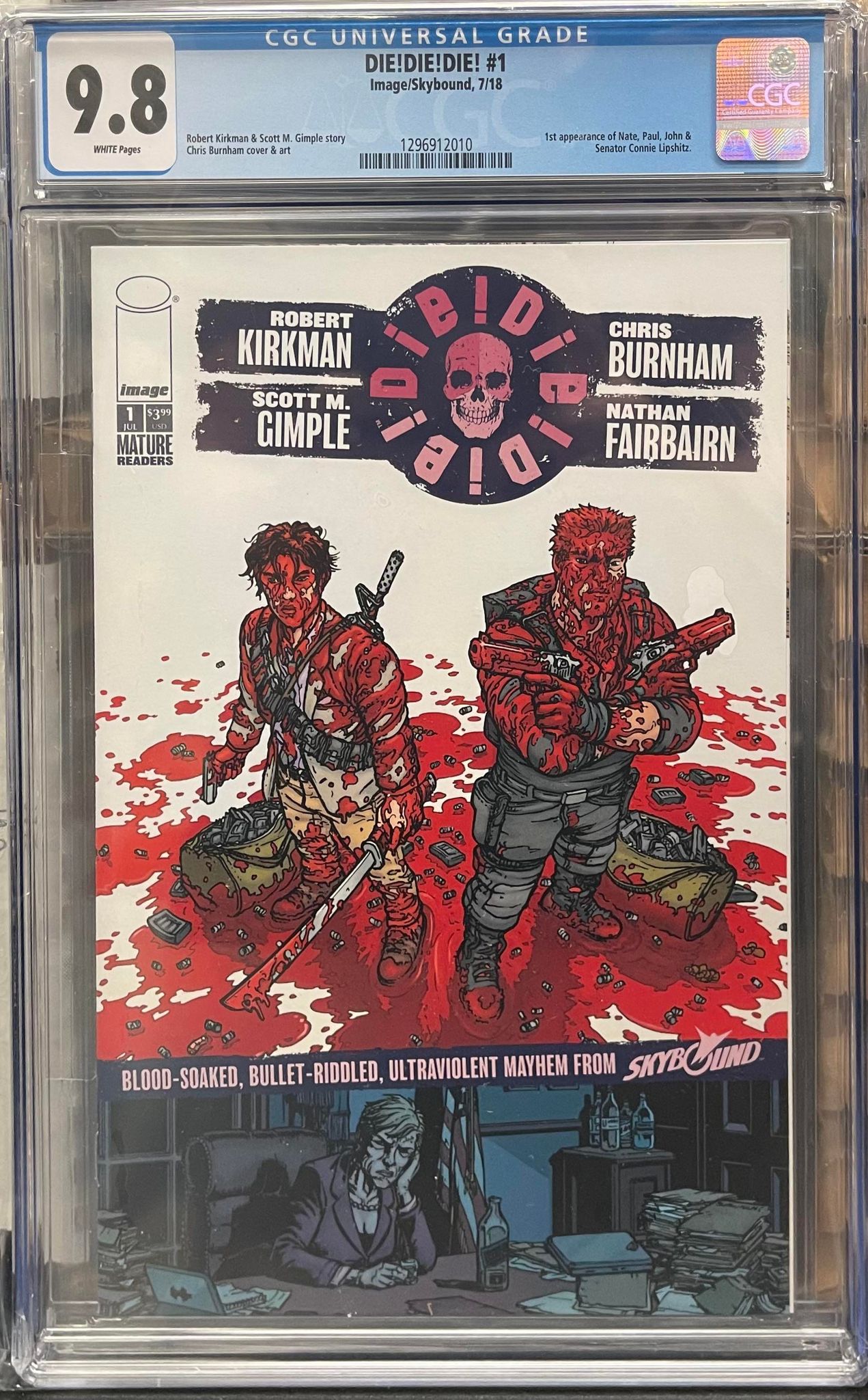 DIE!DIE!DIE! #1 VARIANT COVER A CGC 9.8
