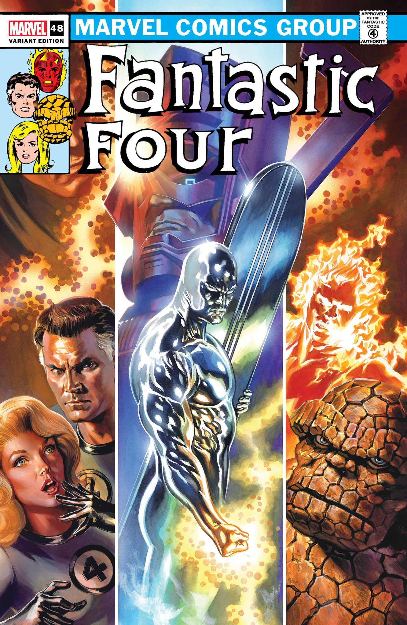 FANTASTIC FOUR #48 FELIPE MASSAFERA EXCLUSIVE VARIANT OPTIONS (M4)(M11)