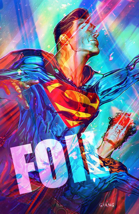 SUPERMAN SON OF KAL-EL #17 JOHN GIANG EXCLUSIVE VIRGIN FOIL VARIANT