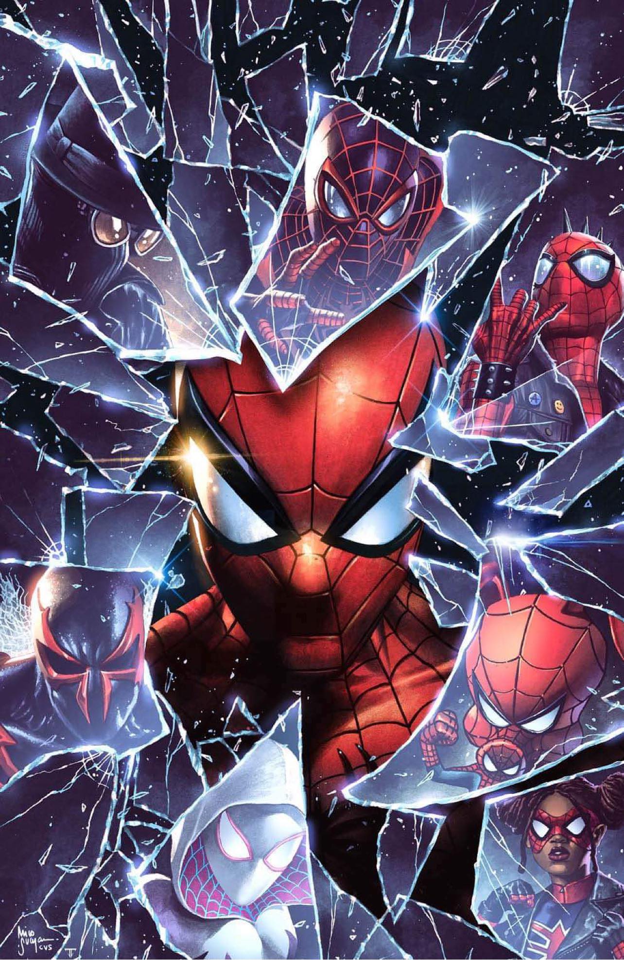 SPIDER-MAN #1 MICO SUAYAN EXCLUSIVE VARIANT OPTIONS
