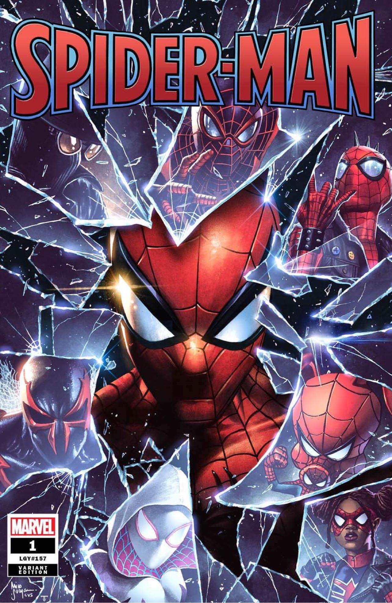 SPIDER-MAN #1 MICO SUAYAN EXCLUSIVE VARIANT OPTIONS