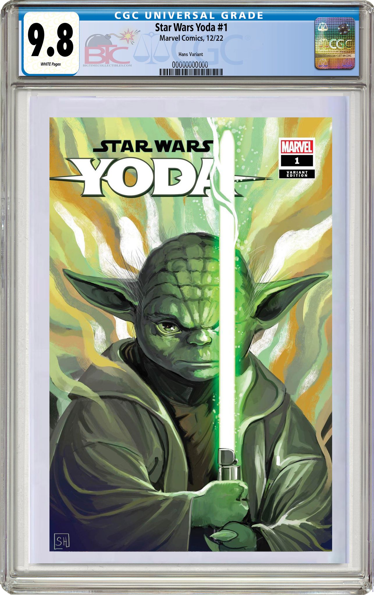 STAR WARS YODA #1 STEPHANIE HANS EXCLUSIVE VARIANT OPTIONS (M7)
