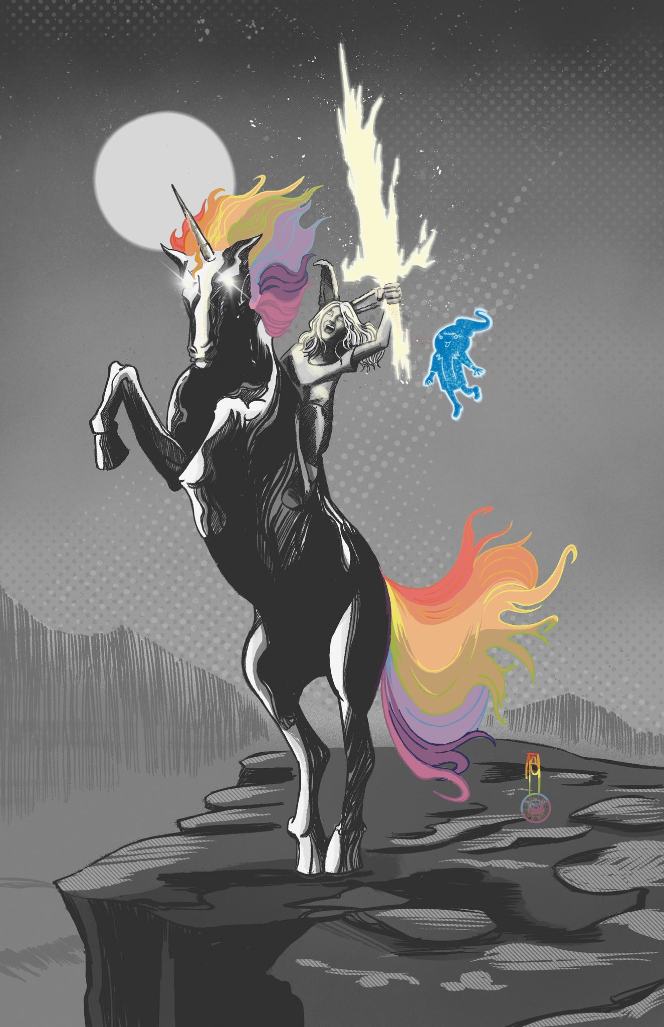 EIGHT BILLION GENIES #1 SCHMALKE EXCLUSIVE VIRGIN VARIANT (4TH PTG)