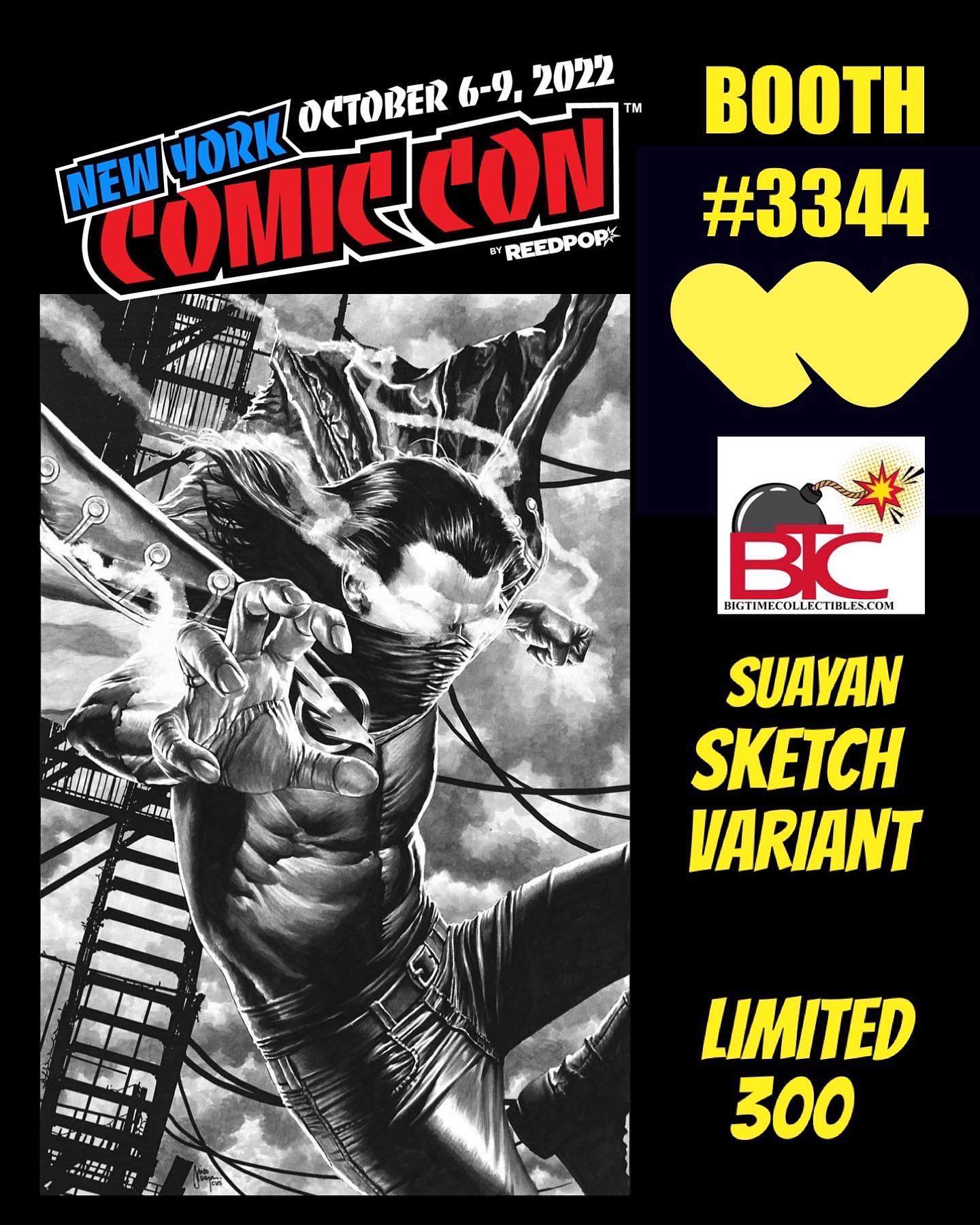 VANISH #1 MICO SUAYAN/WHATNOT NYCC EXCLUSIVE SKETCH VARIANT (I5)