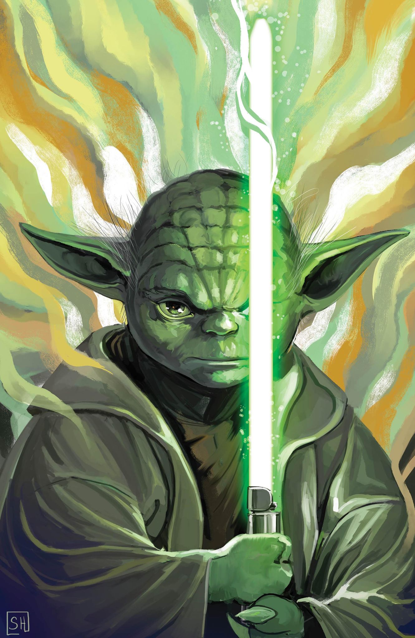 STAR WARS YODA #1 STEPHANIE HANS EXCLUSIVE VARIANT OPTIONS (M7)