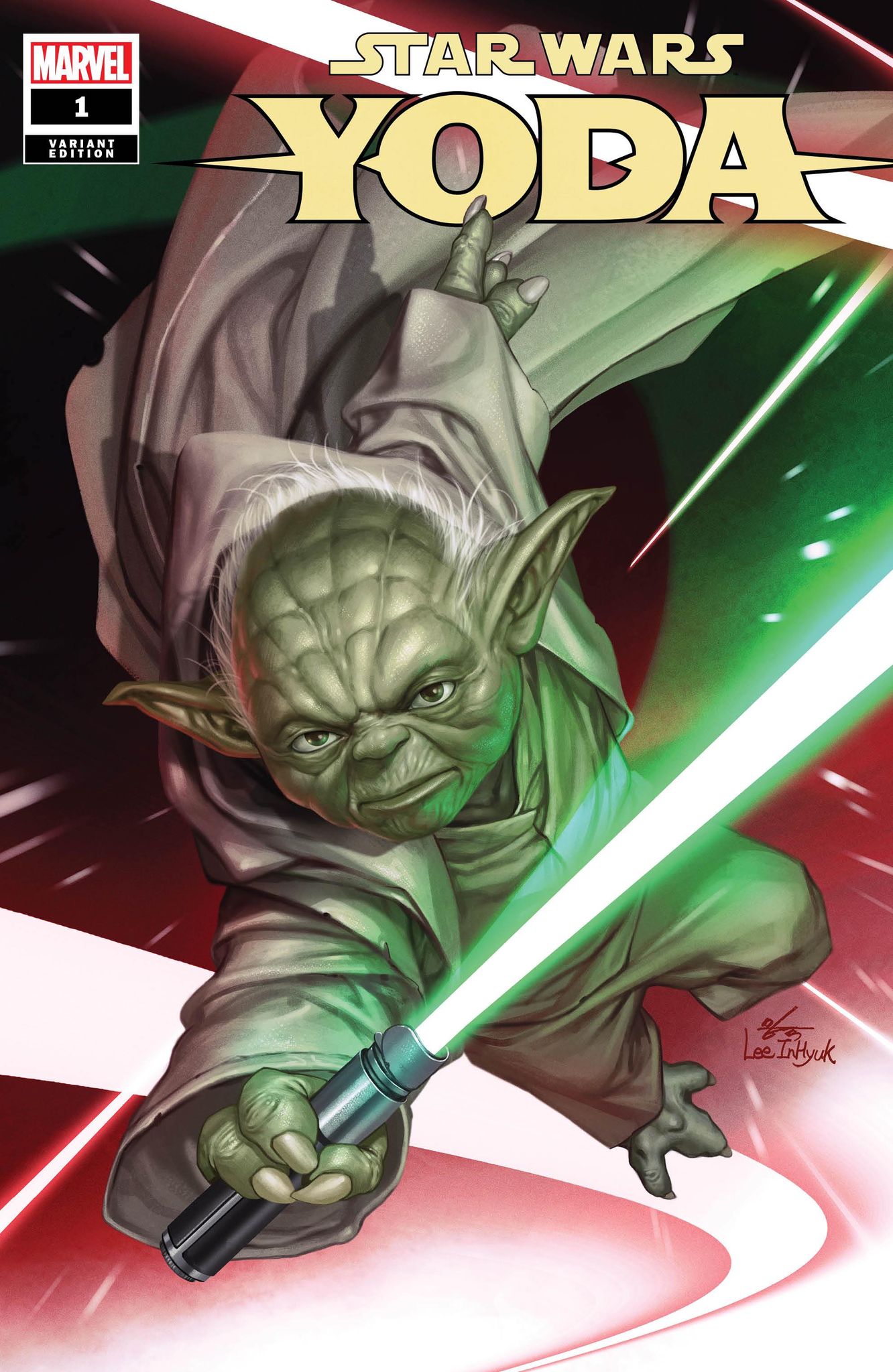 11/23/2022 STAR WARS YODA #1 INHYUK LEE EXCLUSIVE VARIANT OPTIONS