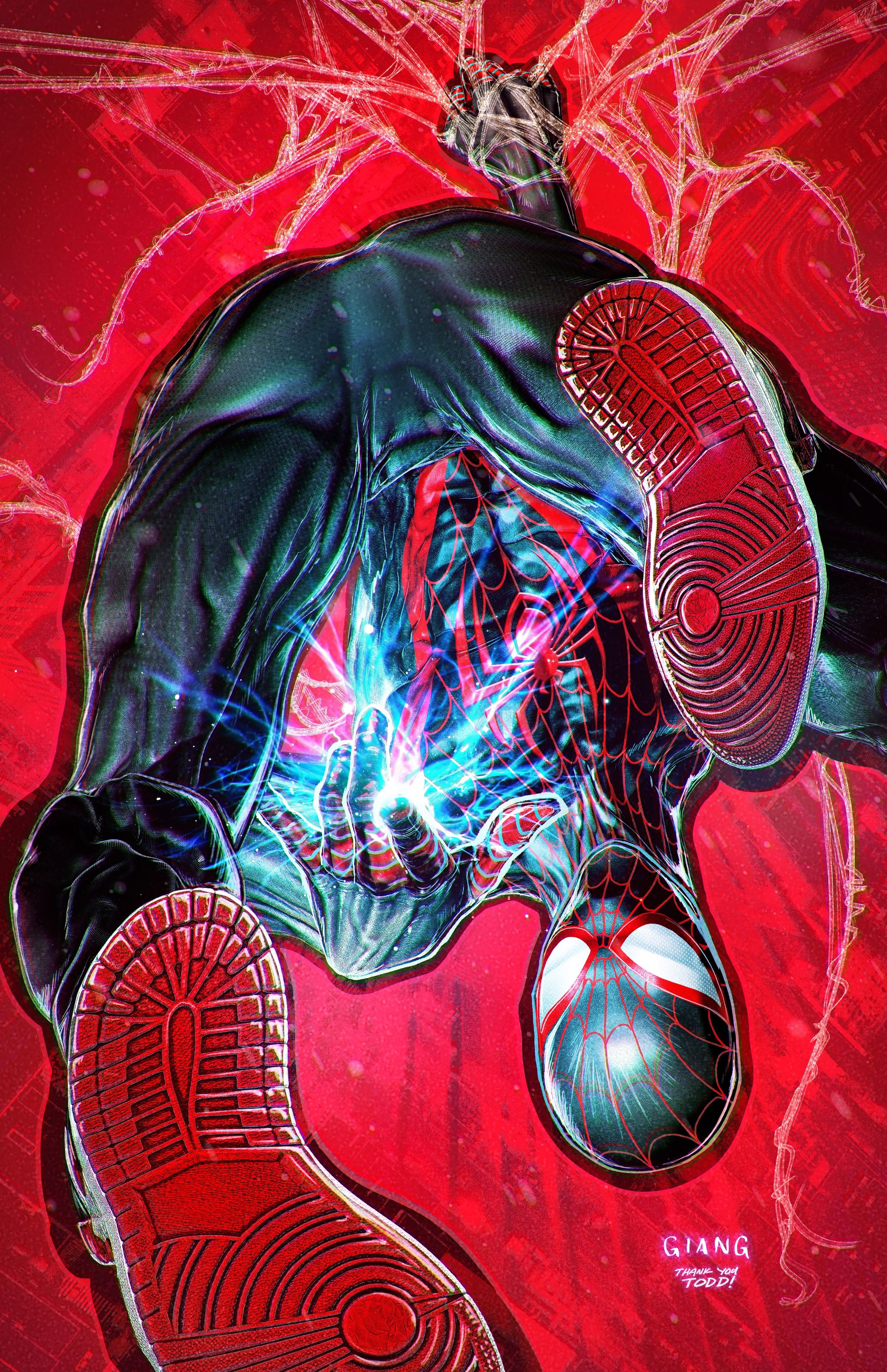 MILES MORALES SPIDER-MAN #1 JOHN GIANG INAUGURAL MARVEL EXCLUSIVE VARIANT COVERS