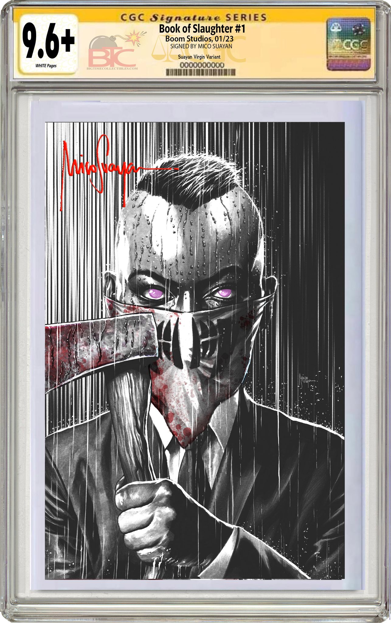 BOOK OF SLAUGHTER #1 MICO SUAYAN EXCLUSIVE VIRGIN VARIANT COVER OPTIONS