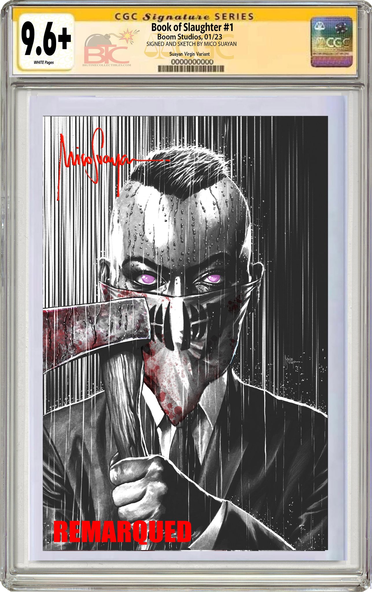 BOOK OF SLAUGHTER #1 MICO SUAYAN EXCLUSIVE VIRGIN VARIANT COVER OPTIONS