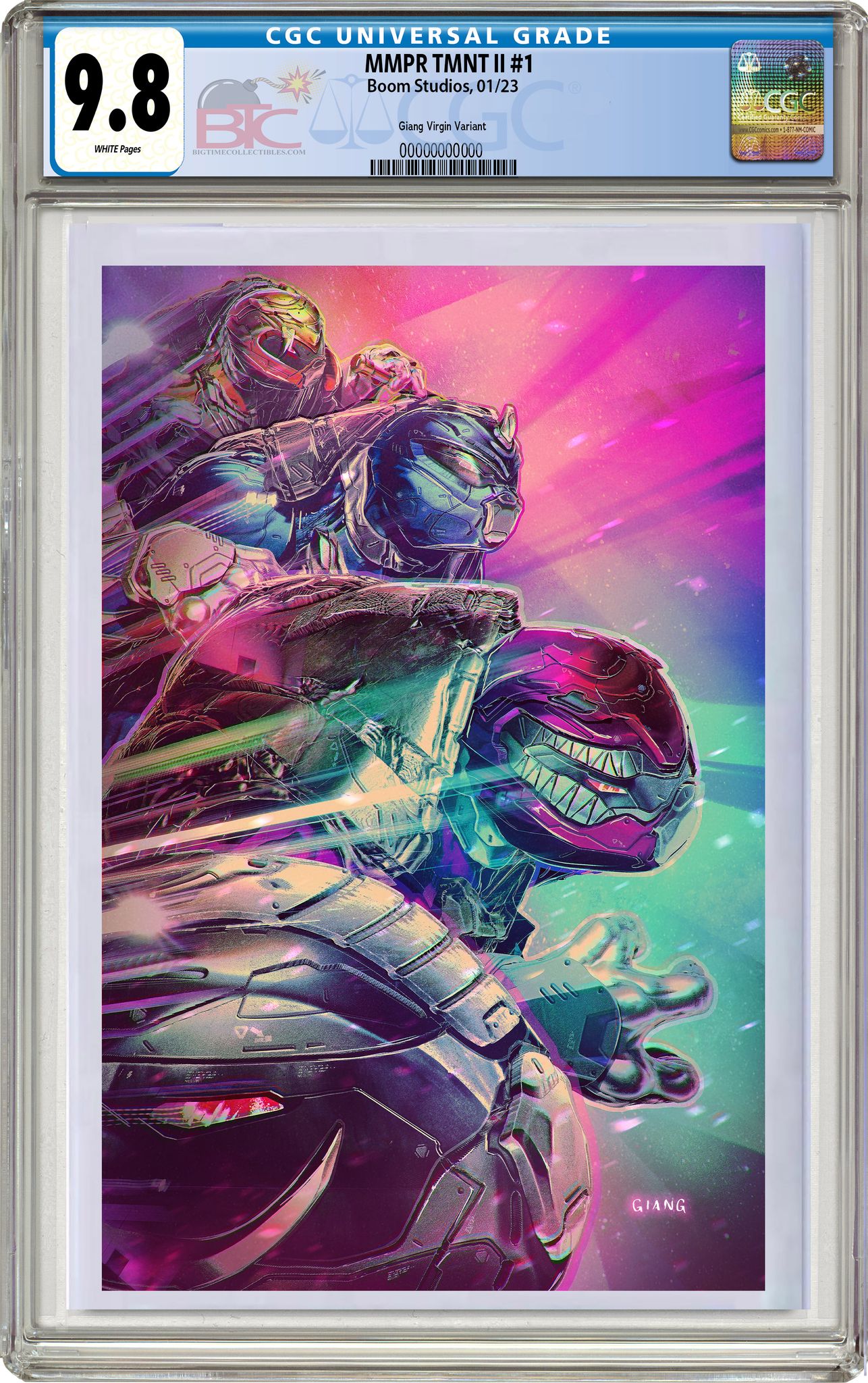 MMPR TMNT II #1 JOHN GIANG EXCLUSIVE VIRGIN VARIANT OPTIONS