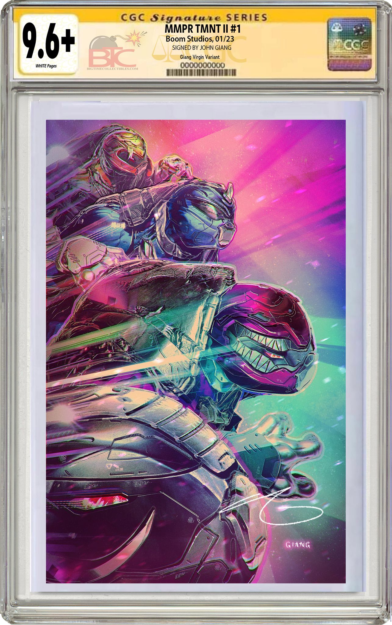 MMPR TMNT II #1 JOHN GIANG EXCLUSIVE VIRGIN VARIANT OPTIONS