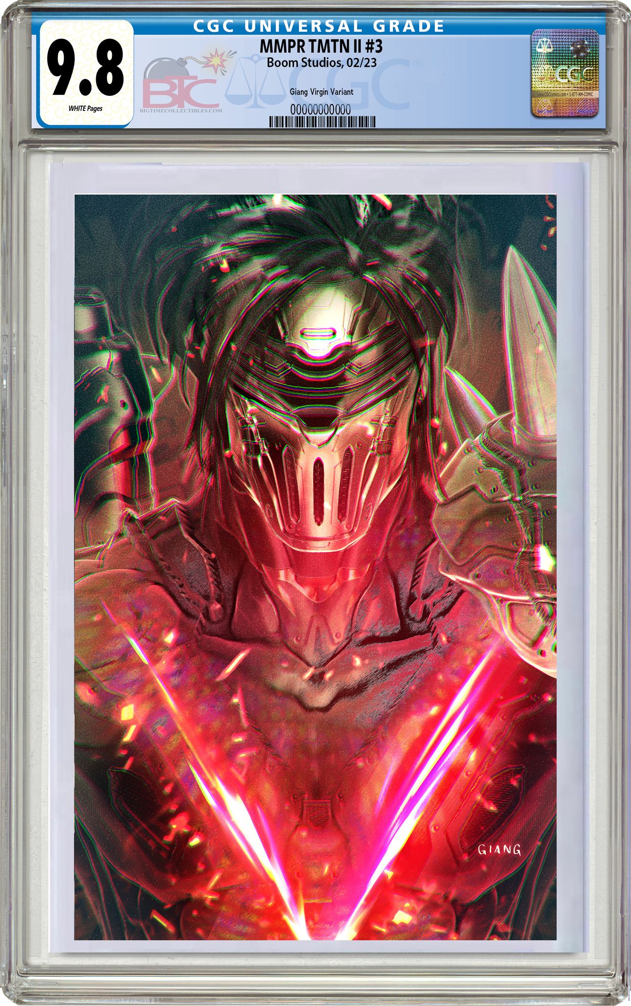 MMPR TMNT II #3 JOHN GIANG RANGER X VARIANT (I1)(I2)