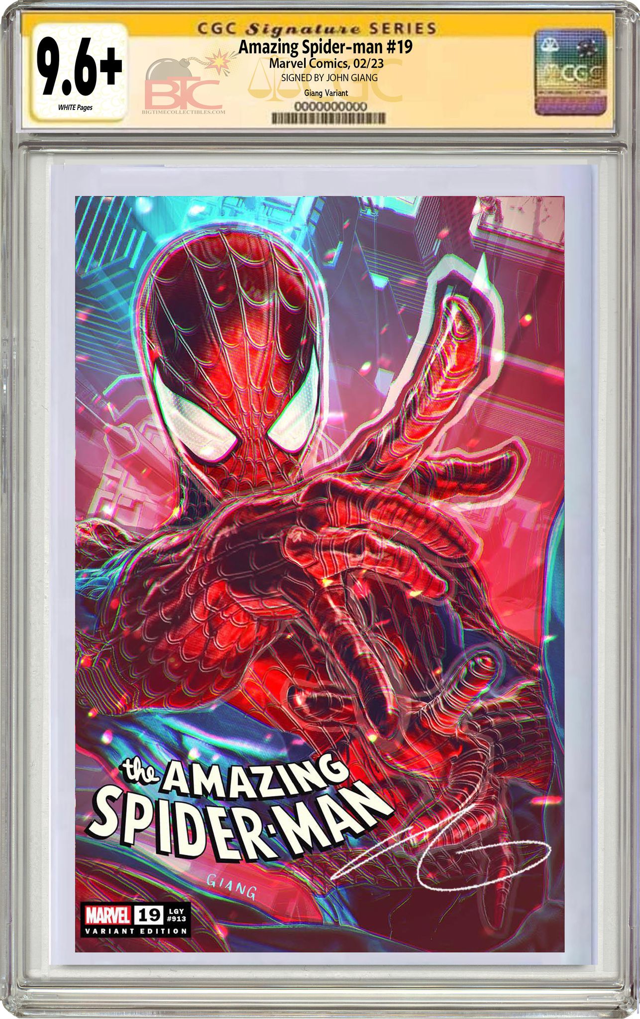AMAZING SPIDER-MAN #19 JOHN GIANG EXCLUSIVE VARIANT OPTIONS