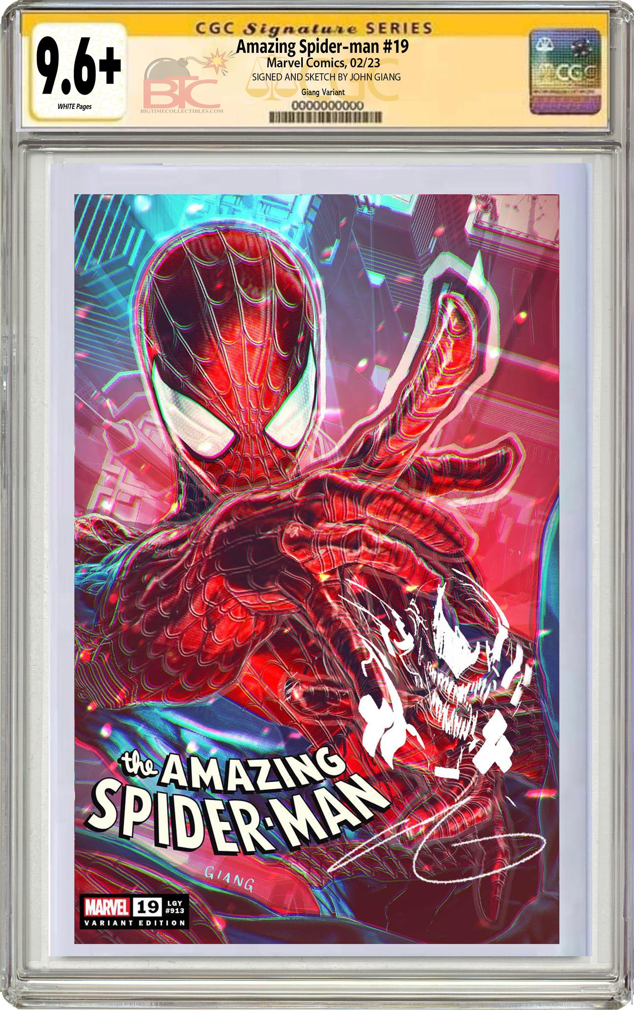 AMAZING SPIDER-MAN #19 JOHN GIANG EXCLUSIVE VARIANT OPTIONS