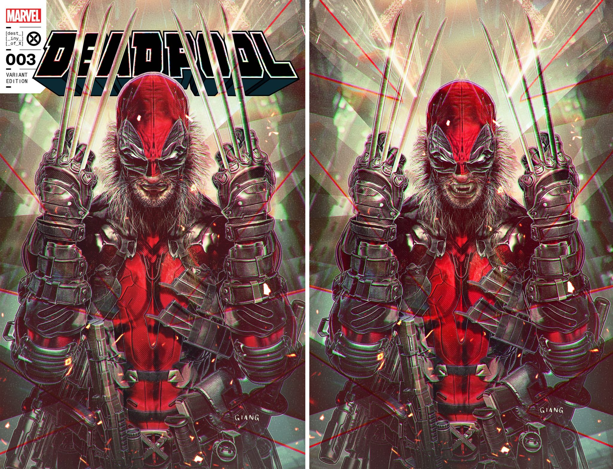 DEADPOOL #3 JOHN GIANG EXCLUSIVE VARIANT OPTIONS