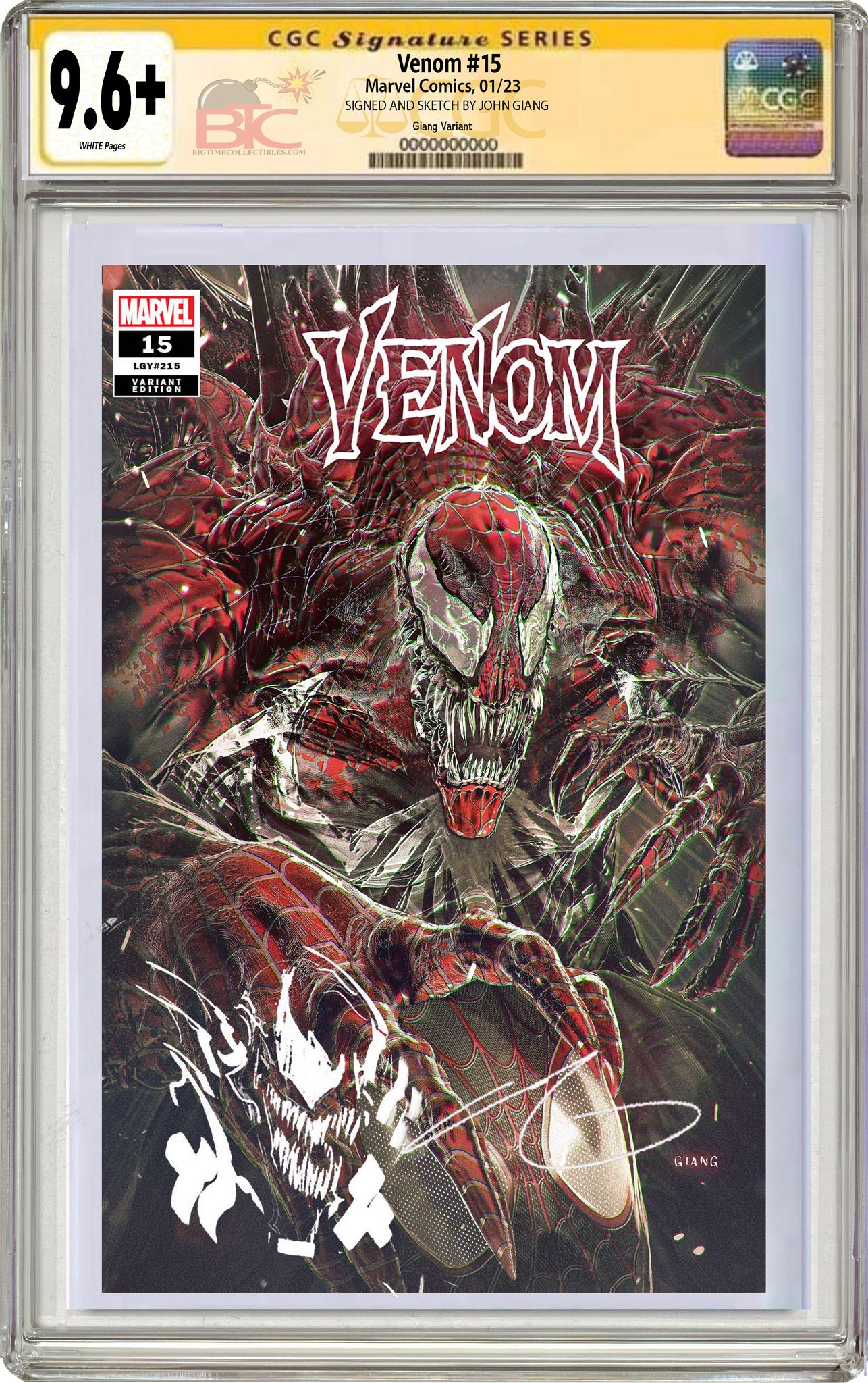 VENOM #15 JOHN GIANG EXCLUSIVE VARIANT OPTIONS (M8)