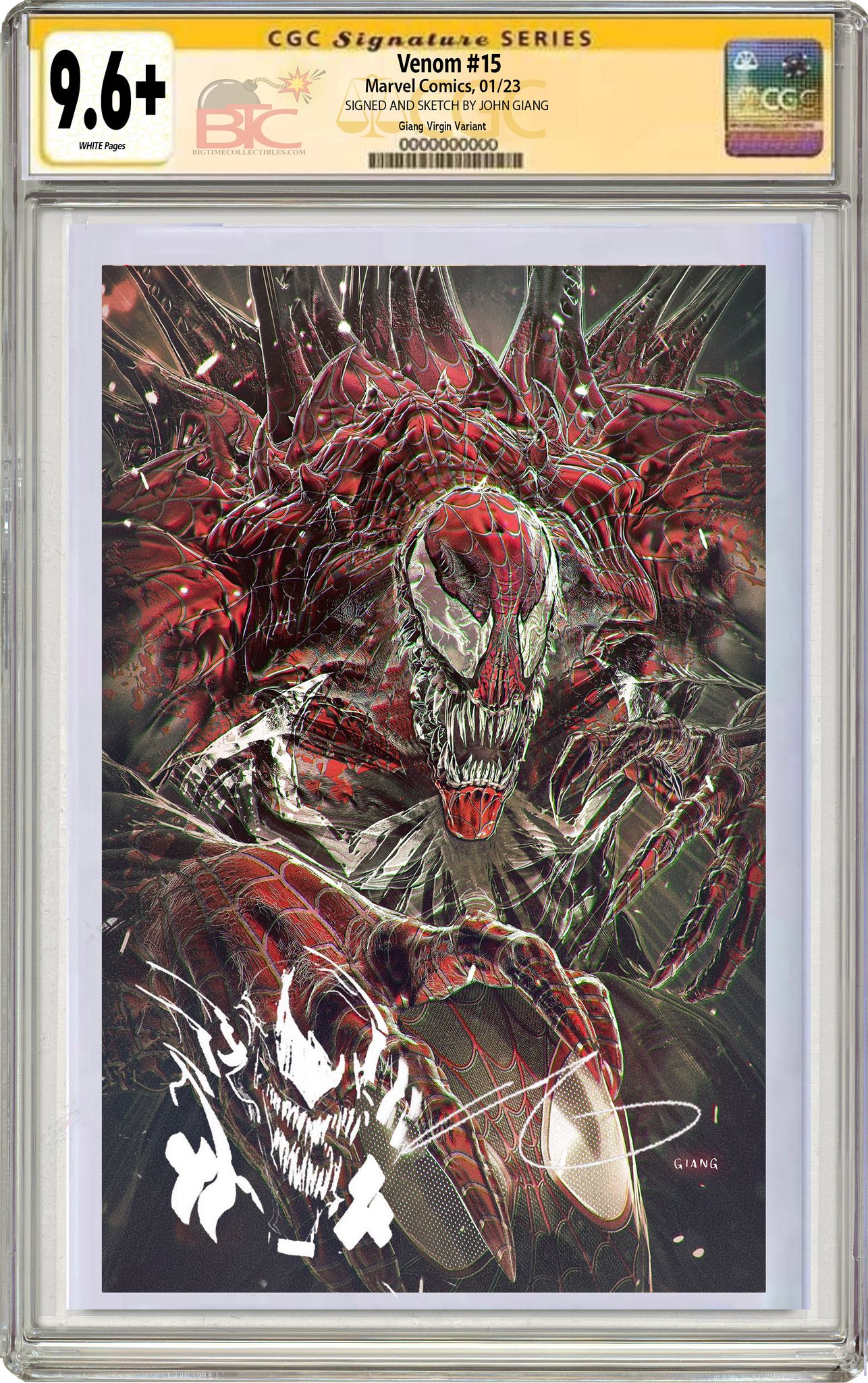 VENOM #15 JOHN GIANG EXCLUSIVE VARIANT OPTIONS (M8)