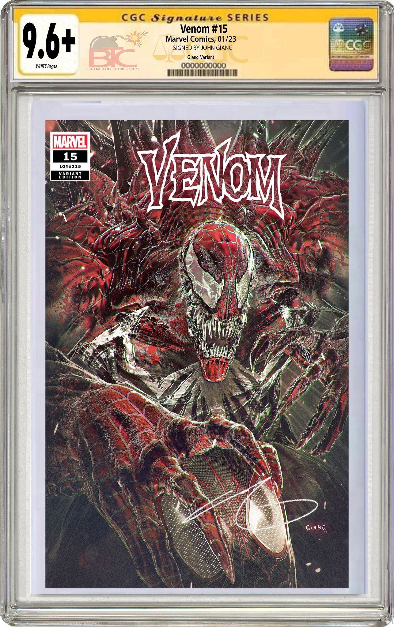 VENOM #15 JOHN GIANG EXCLUSIVE VARIANT OPTIONS (M8)
