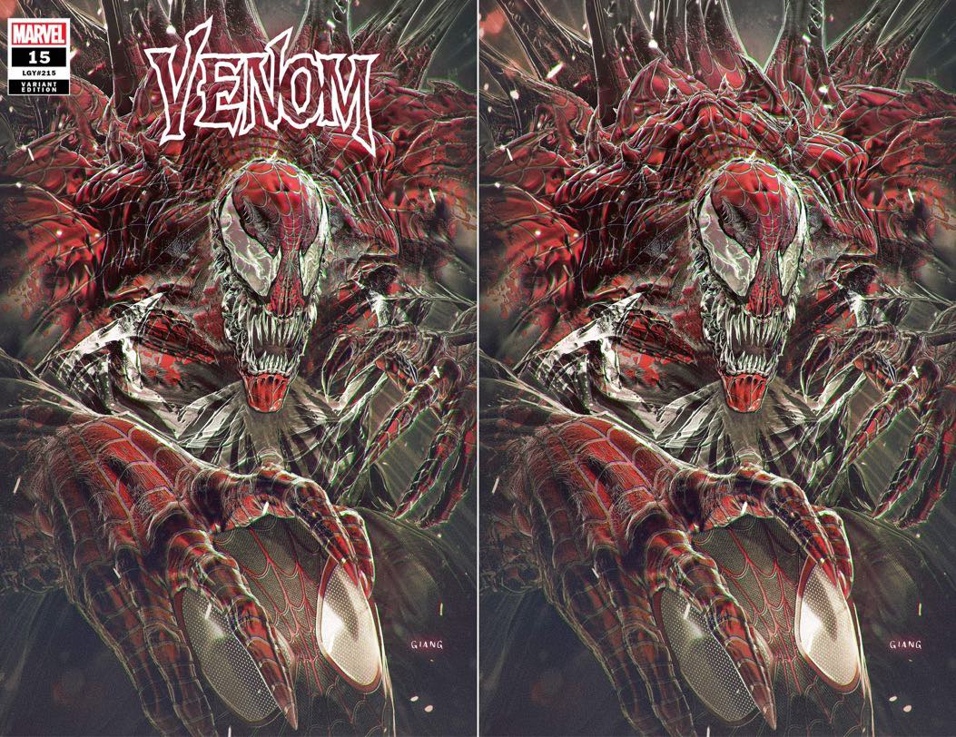 VENOM #15 JOHN GIANG EXCLUSIVE VARIANT OPTIONS (M8)