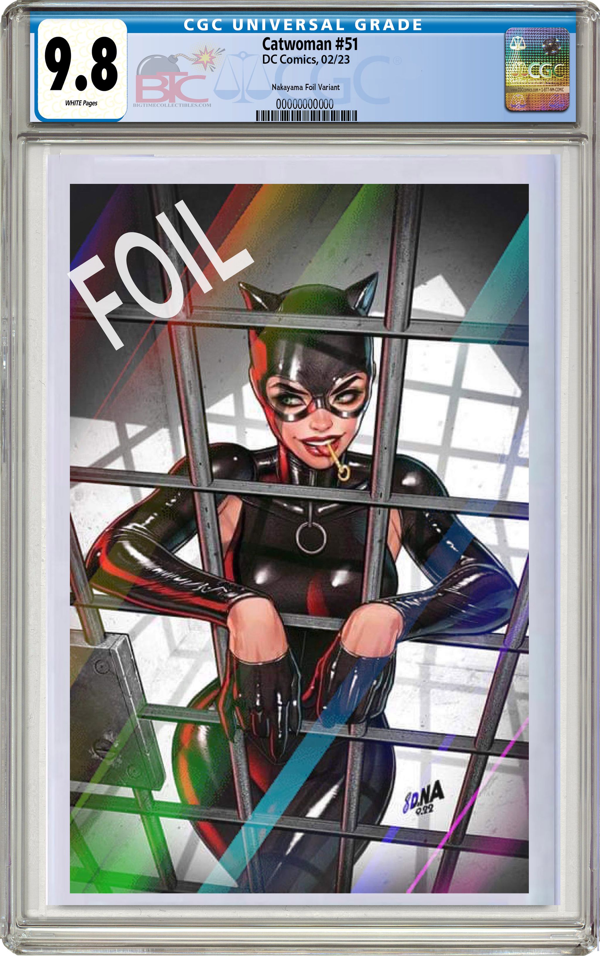 CATWOMAN #51 DAVID NAKAYAMA EXCLUSIVE FOIL VARIANT OPTIONS