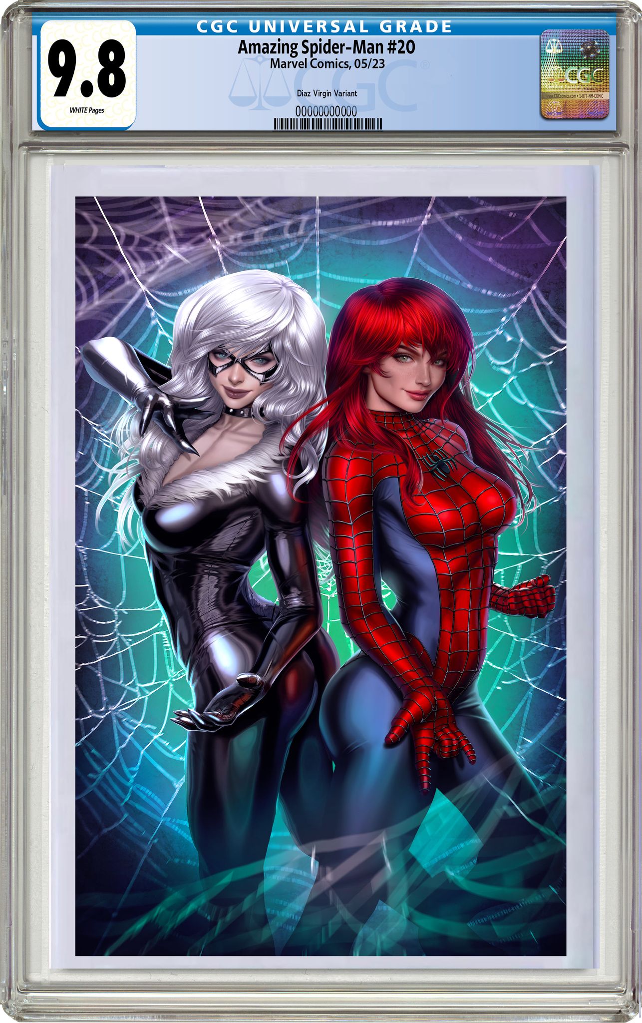 AMAZING SPIDER-MAN #20 ARIEL DIAZ FIRST EVER MARVEL EXCLUSIVE VARIANT COVERS