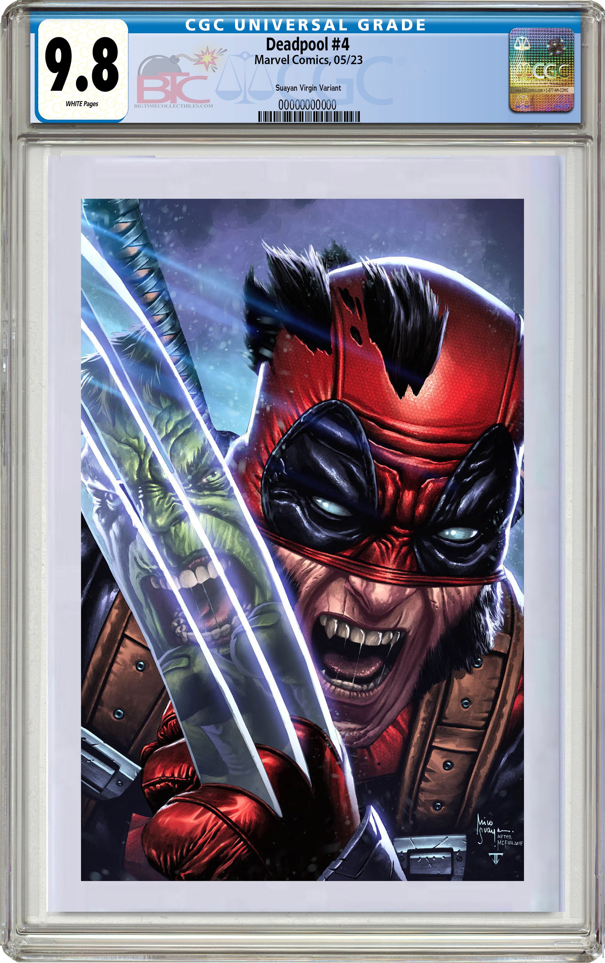 DEADPOOL #4 MICO SUAYAN EXCLUSIVE VARIANT COVERS