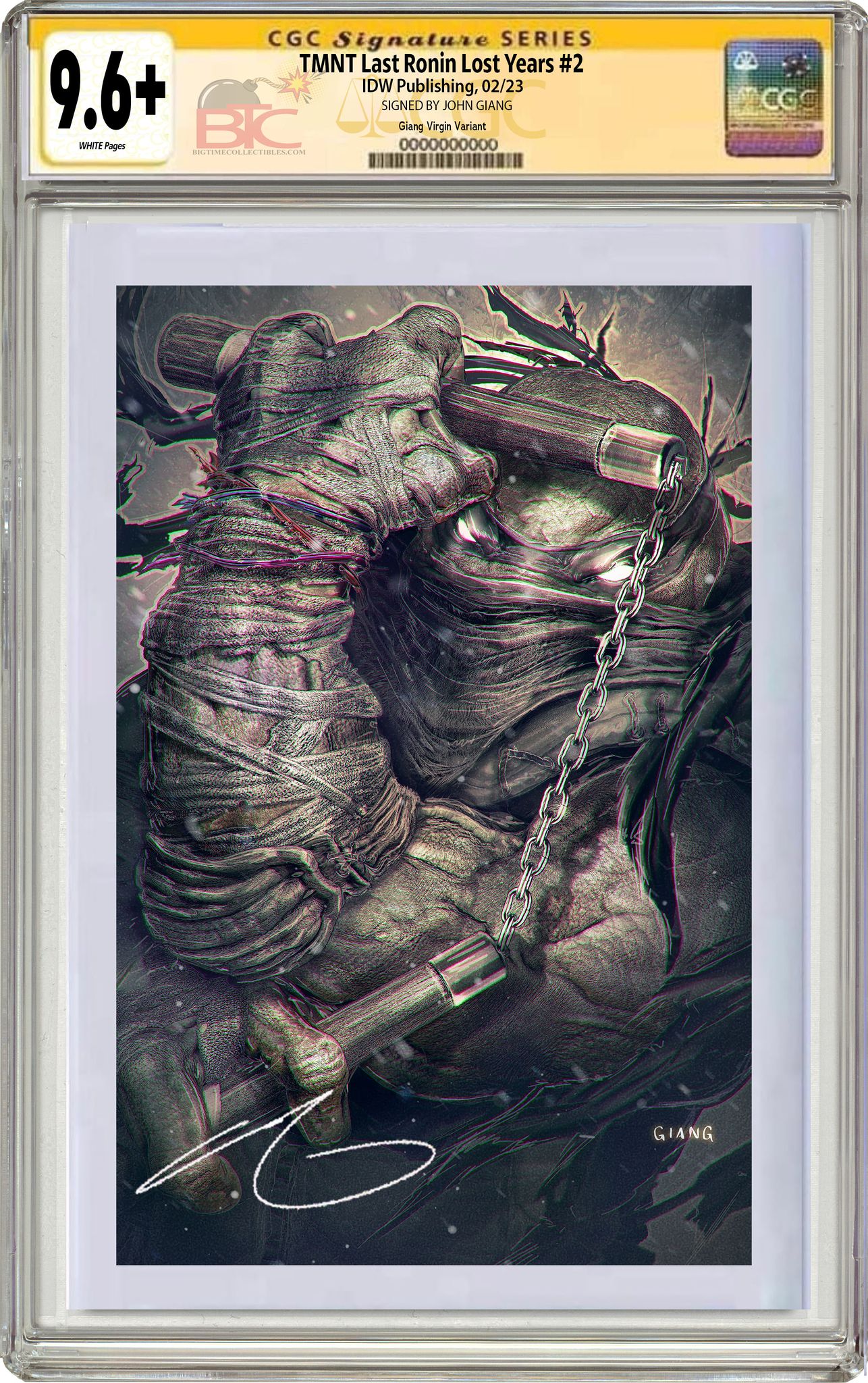 TMNT LAST RONIN LOST YEARS #2 JOHN GIANG EXCLUSIVE VARIANT COVER OPTIONS