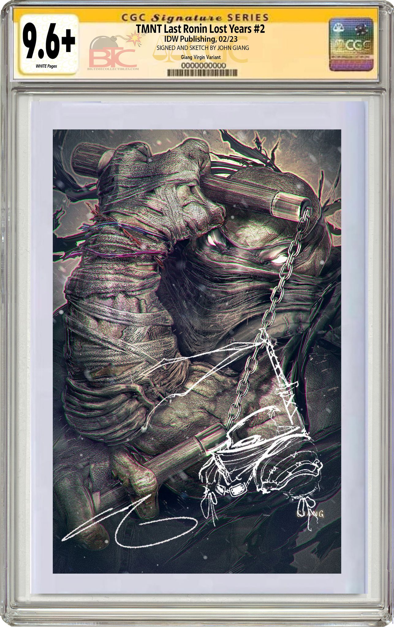 TMNT LAST RONIN LOST YEARS #2 JOHN GIANG EXCLUSIVE VARIANT COVER OPTIONS