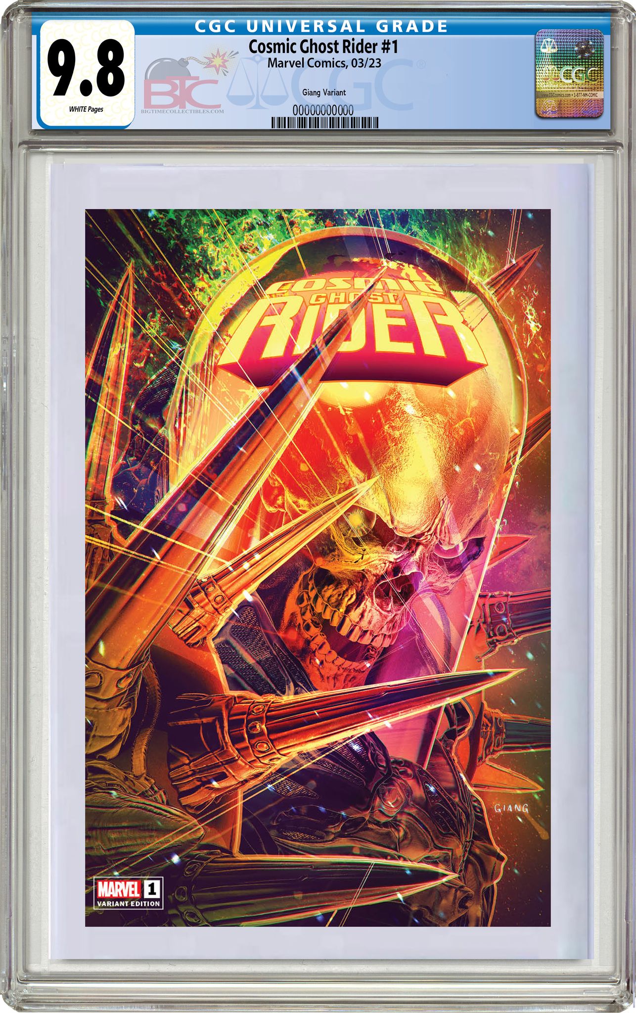 COSMIC GHOST RIDER #1 JOHN GIANG EXCLUSIVE VARIANT OPTIONS (M3)(M4)