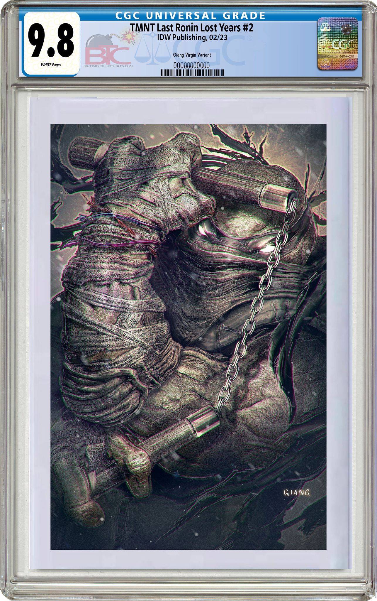 TMNT LAST RONIN LOST YEARS #2 JOHN GIANG EXCLUSIVE VARIANT COVER OPTIONS