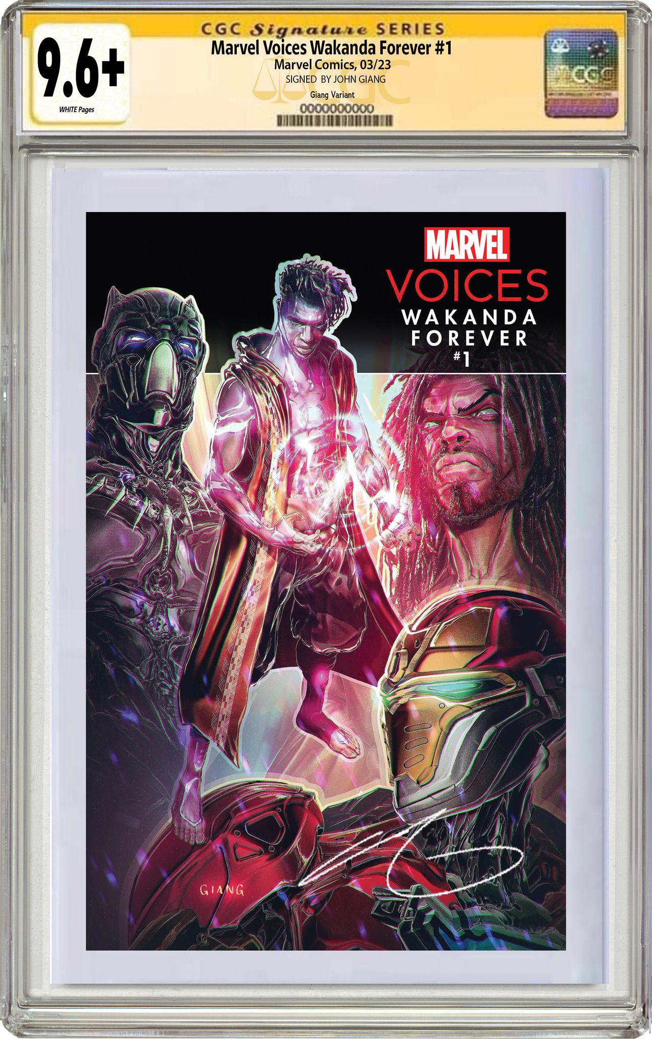 MARVELS VOICES WAKANDA FOREVER #1 JOHN GIANG EXCLUSIVE VARIANT OPTIONS